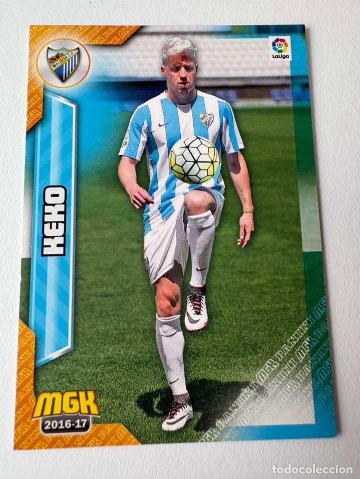 Coleccionismo deportivo: Keko M&aacute;laga 371 Megacracks 2016-17