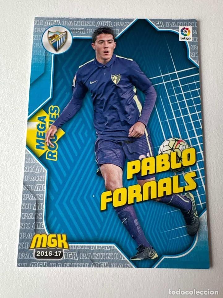 Coleccionismo deportivo: Pablo Fornals M&aacute;laga Mega Rookies 378 Megacracks 2016-17