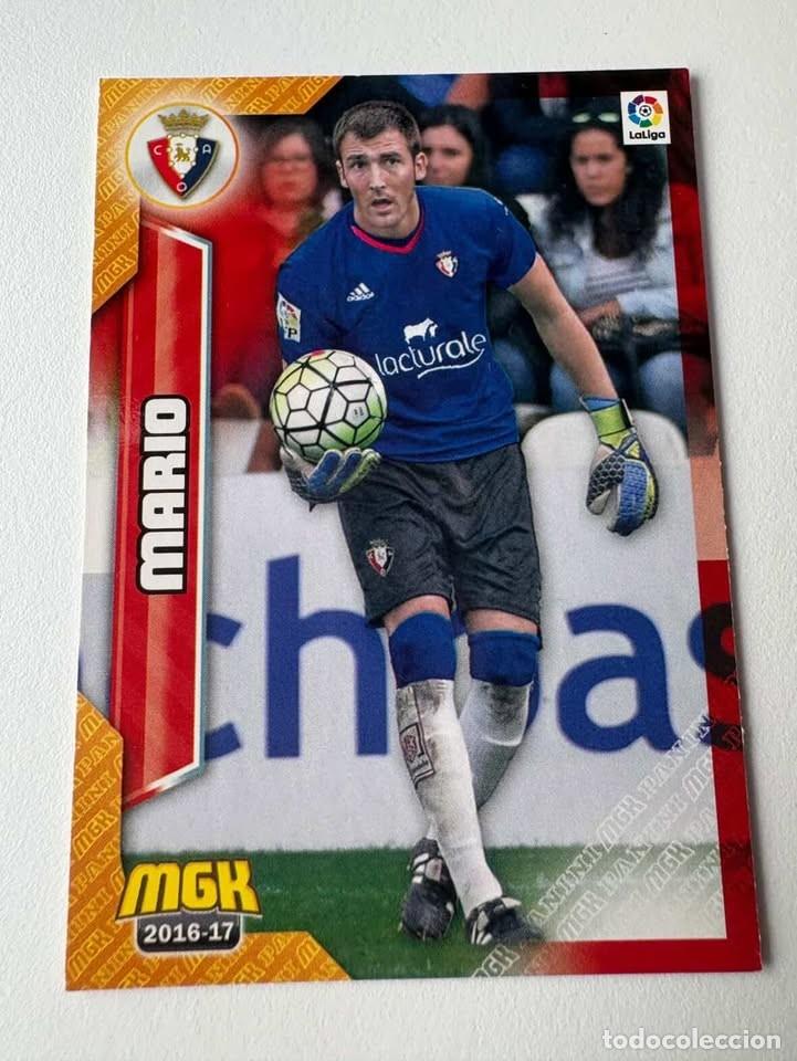 Coleccionismo deportivo: Mario Osasuna 382 Megacracks 2016-17