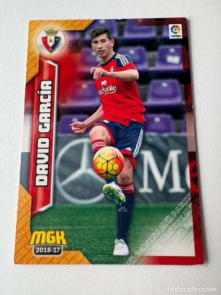 Coleccionismo deportivo: David Garc&iacute;a Osasuna 384 Megacracks 2016-17