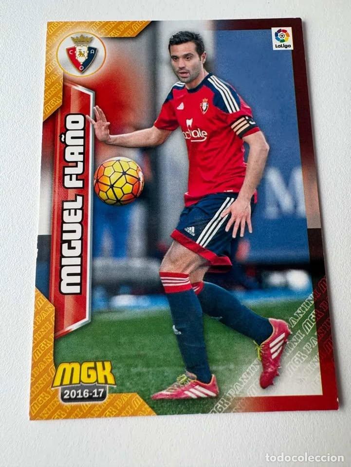 Coleccionismo deportivo: Miguel Fla&ntilde;o Osasuna 385 Megacracks 2016-17