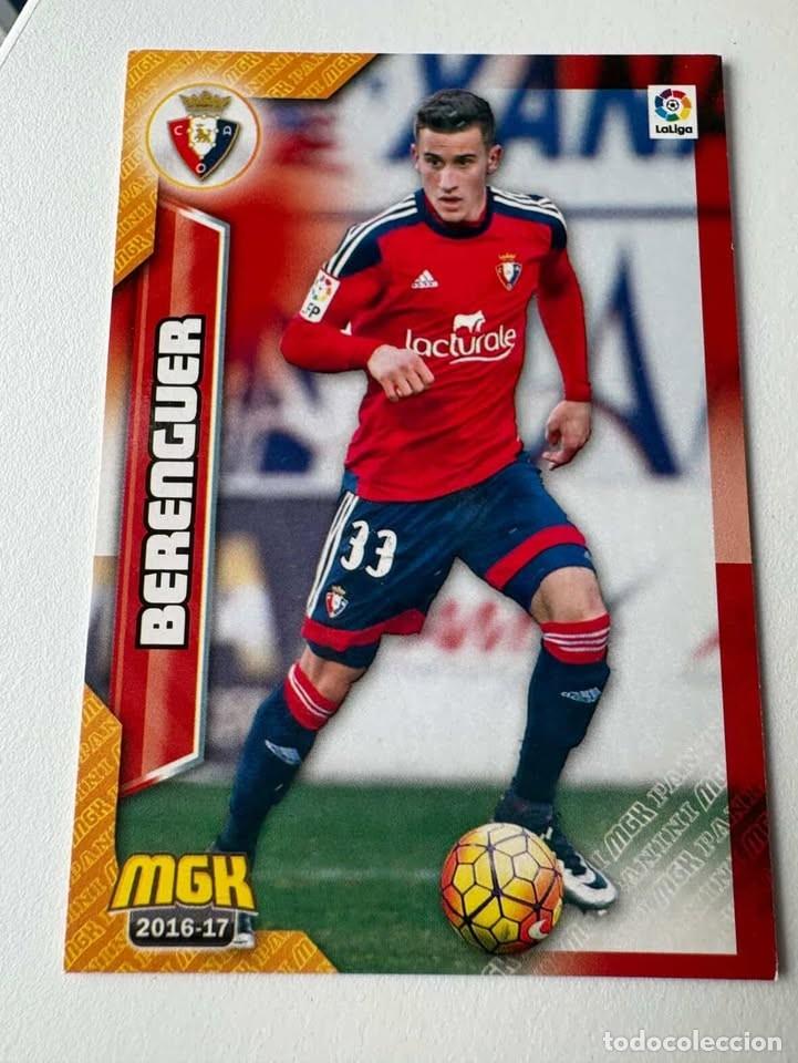 Coleccionismo deportivo: Berenguer Osasuna 396 Megacracks 2016-17