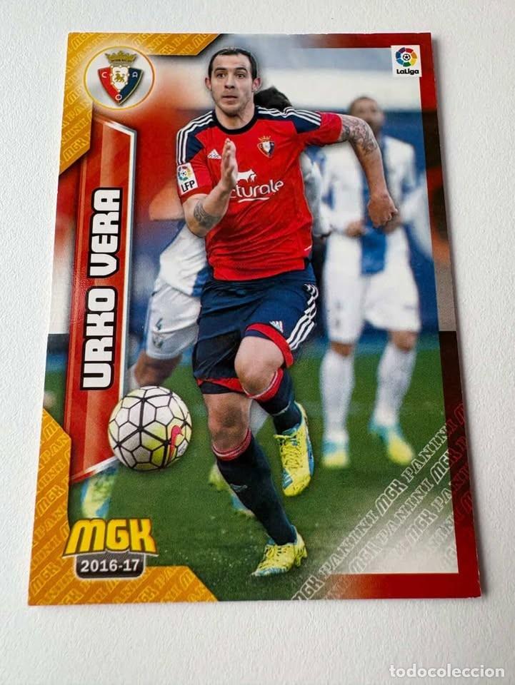 Coleccionismo deportivo: Urko Vera Osasuna 398 Megacracks 2016-17