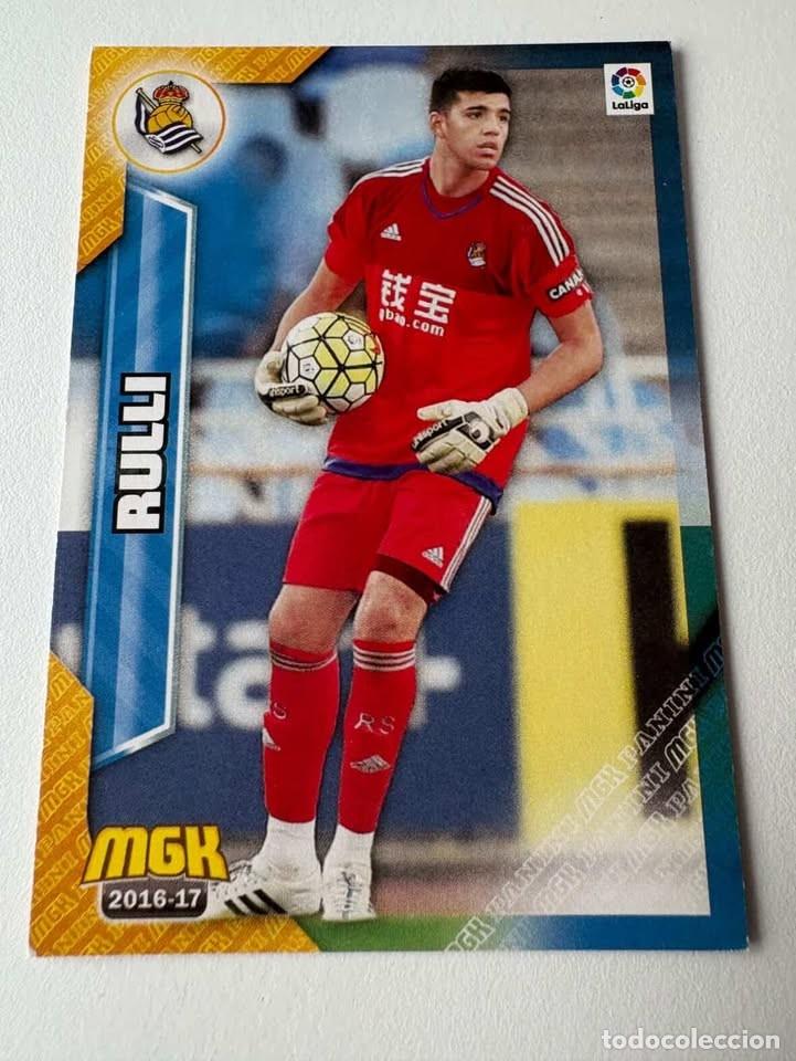 Coleccionismo deportivo: Rulli Real Sociedad 408 Megacracks 2016-17