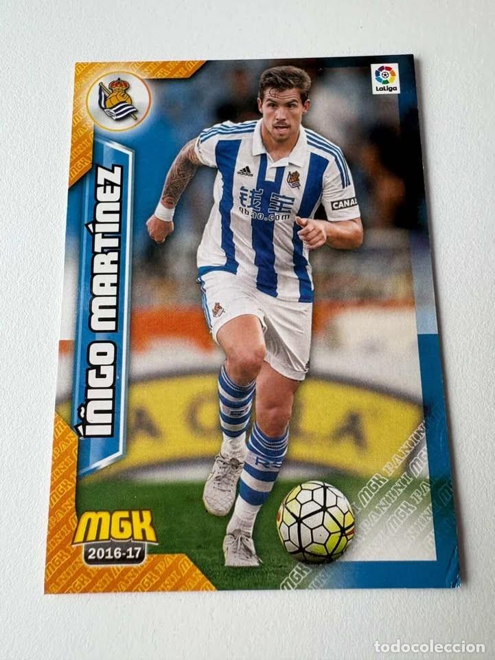 Coleccionismo deportivo: &Iacute;&ntilde;igo Mart&iacute;nez Real Sociedad 412 Megacracks 2016-17