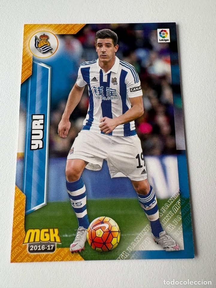 Coleccionismo deportivo: Yuri Real Sociedad 415 Megacracks 2016-17