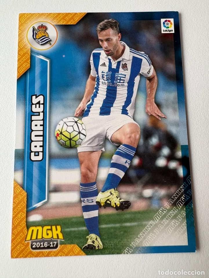 Coleccionismo deportivo: Canales Real Sociedad 421 Megacracks 2016-17