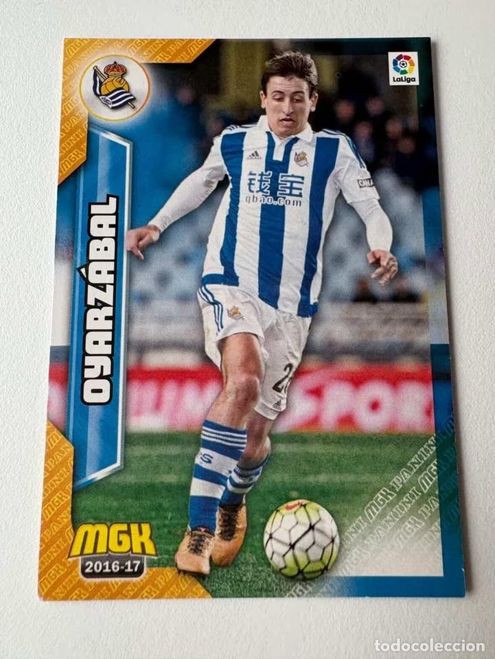 Coleccionismo deportivo: Oyarz&aacute;bal Real Sociedad 426 Megacracks 2016-17