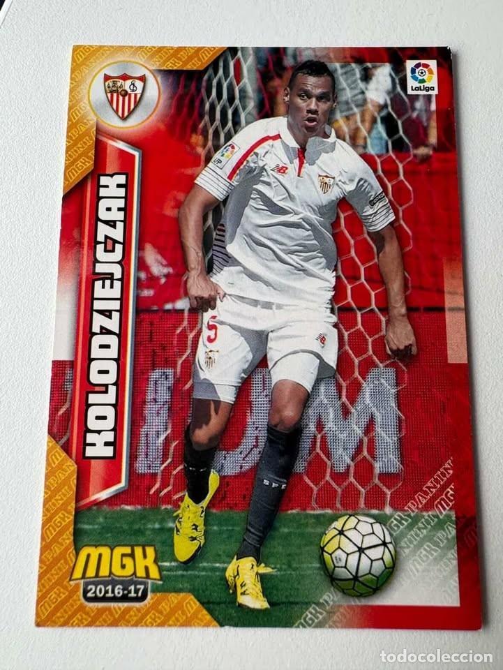 Coleccionismo deportivo: Kolodziejczak Sevilla 441 Megacracks 2016-17