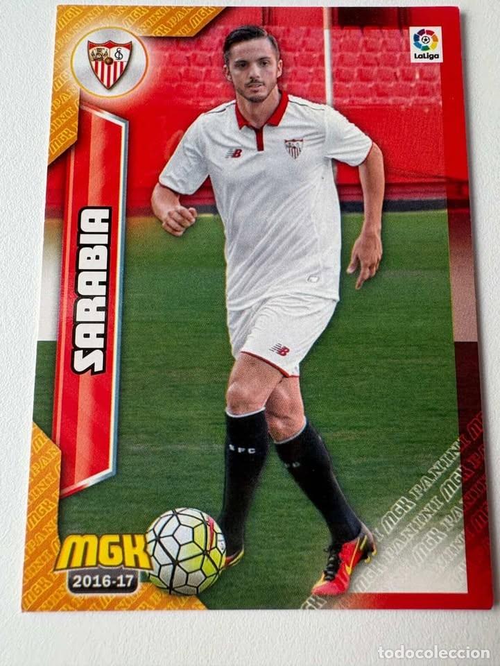 Coleccionismo deportivo: Sarabia Sevilla 450 Megacracks 2016-17