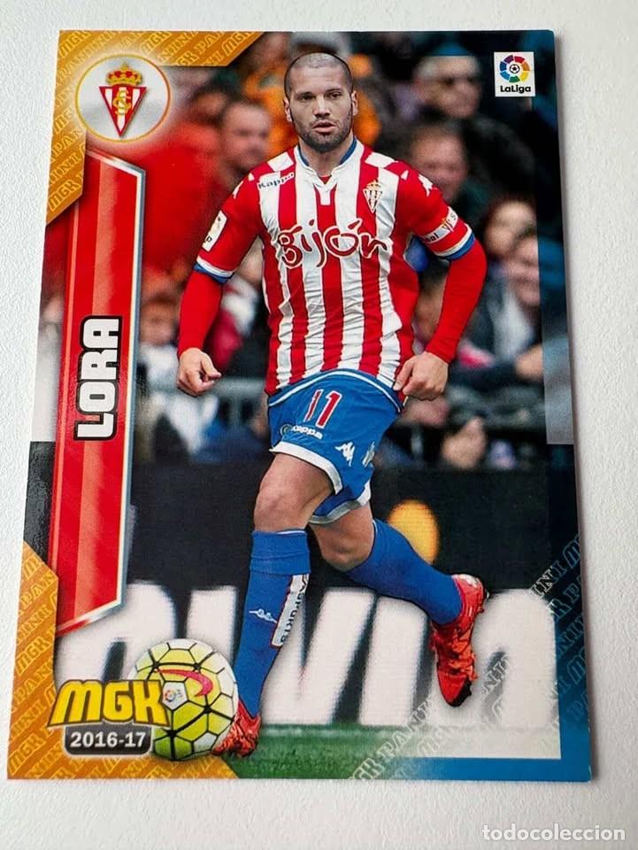 Coleccionismo deportivo: Lora Sporting De Gij&oacute;n 464 Megacracks 2016-17