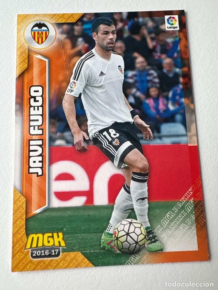 Coleccionismo deportivo: Javi Fuego Valencia 497 Megacracks 2016-17