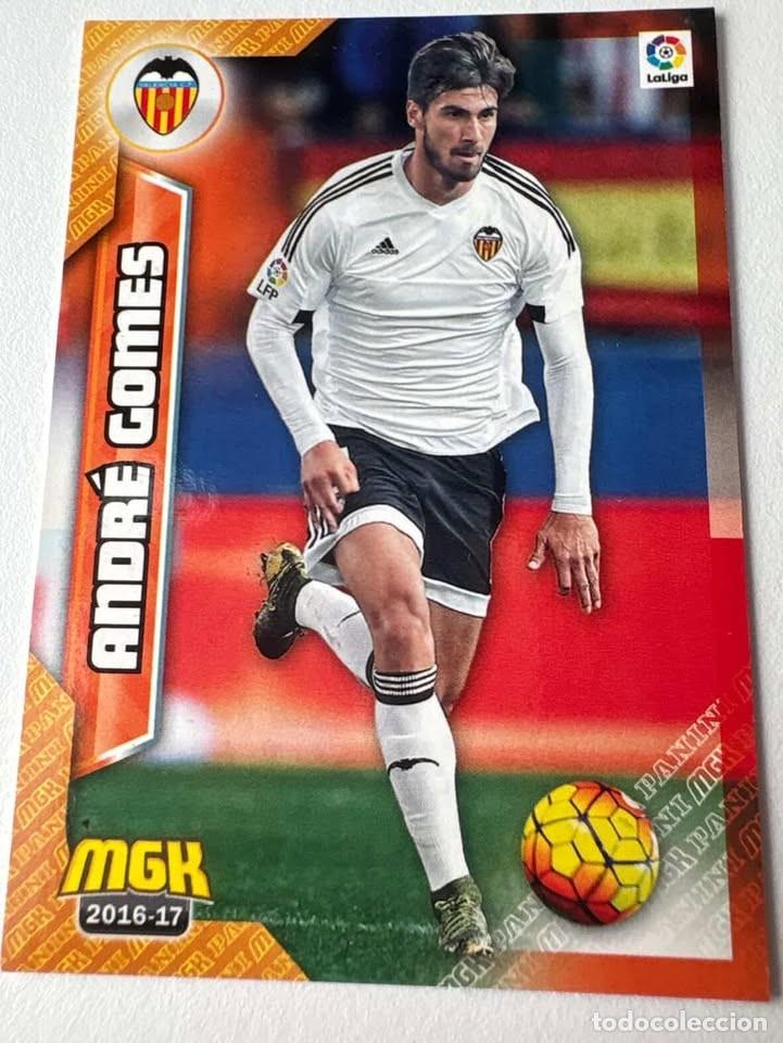 Coleccionismo deportivo: Andr&eacute; Gomes Valencia 498 Megacracks 2016-17
