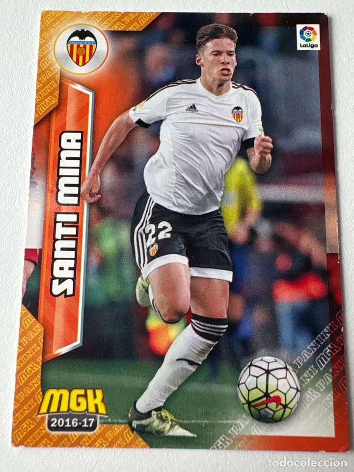 Coleccionismo deportivo: Santi Mina Valencia 507 Megacracks 2016-17