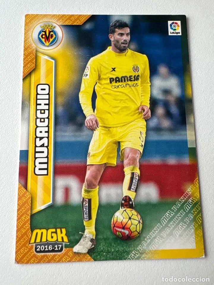 Coleccionismo deportivo: Musacchio Villarreal 520 Megacracks 2016-17