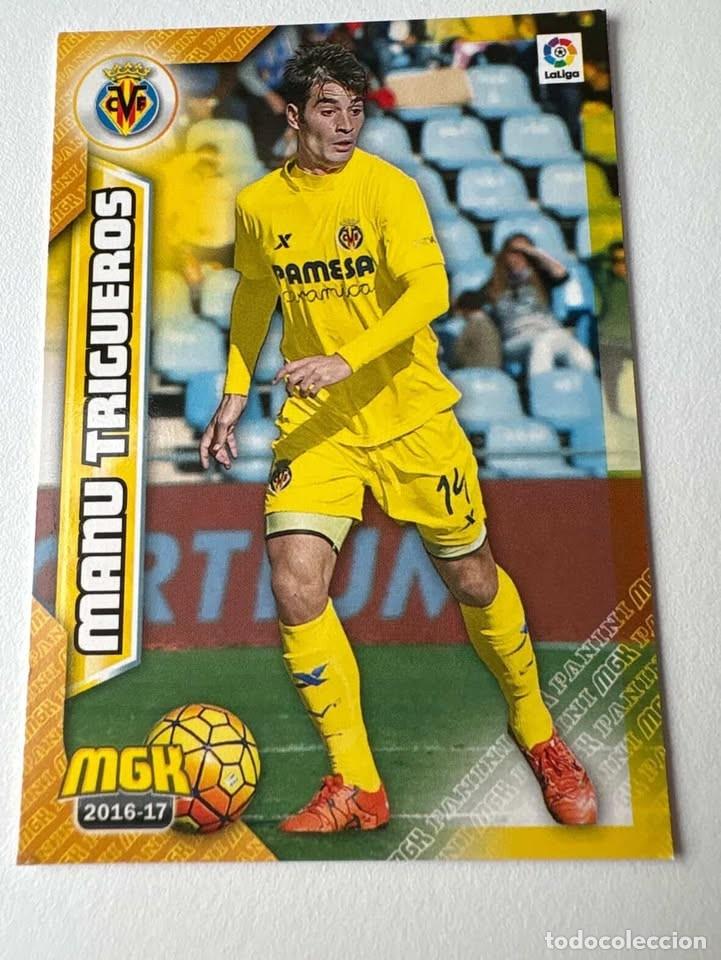 Coleccionismo deportivo: Manu Trigueros Villarreal 528 Megacracks 2016-17