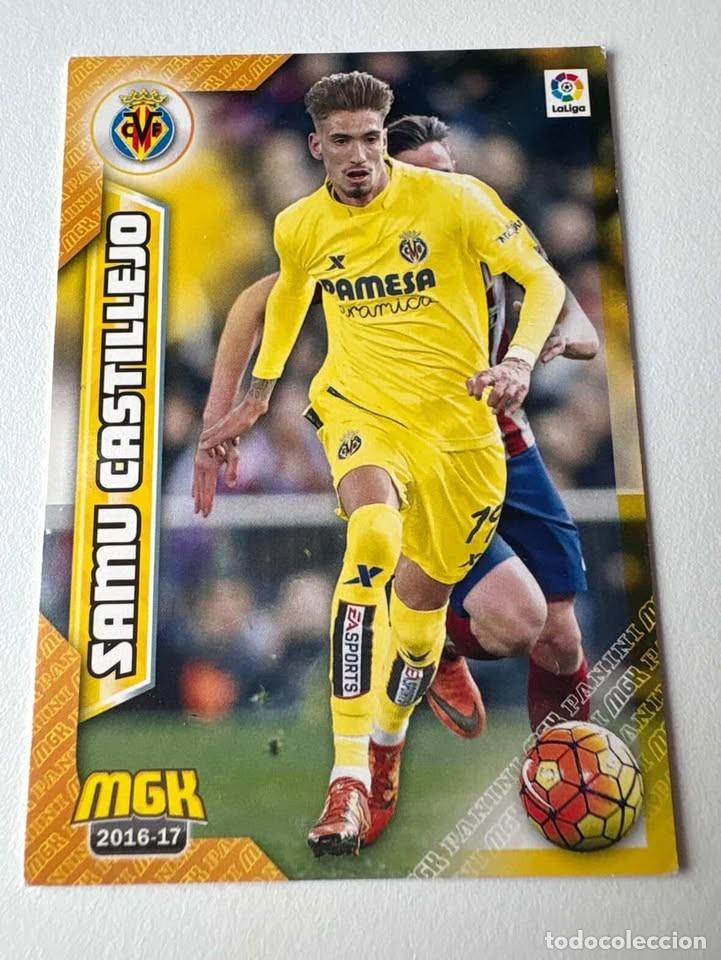 Coleccionismo deportivo: Samu Castillejo Villarreal 531 Megacracks 2016-17