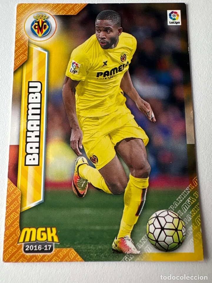 Coleccionismo deportivo: Bakambu Villarreal 533 Megacracks 2016-17