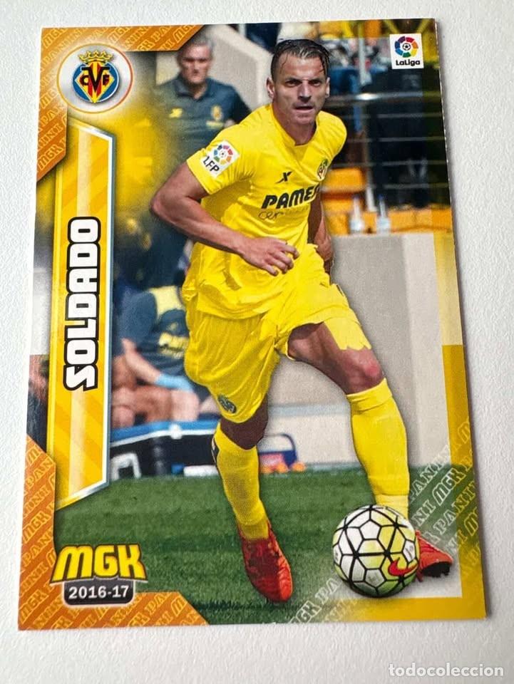 Coleccionismo deportivo: Soldado Villarreal 534 Megacracks 2016-17