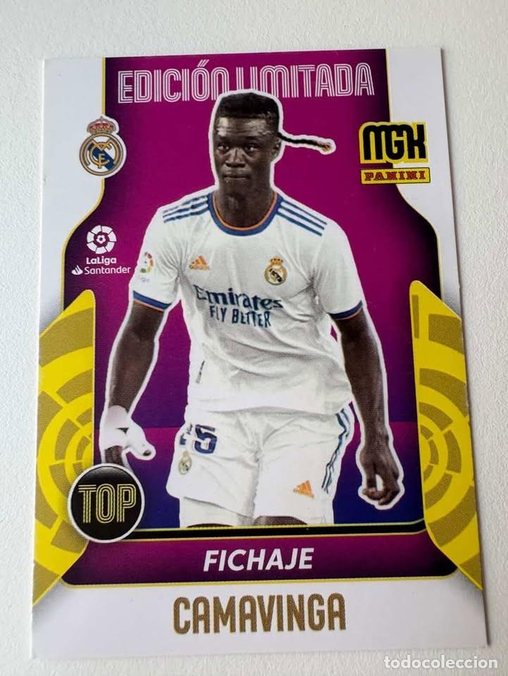 Coleccionismo deportivo: Camavinga Real Madrid Edici&oacute;n Limitada Megacracks 2021-22