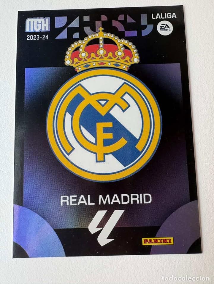Coleccionismo deportivo: Escudo Real Madrid 235 Megacracks 2023-24
