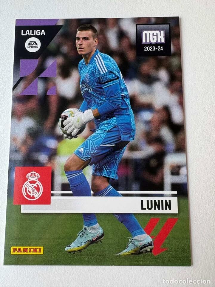 Coleccionismo deportivo: Lunin Real Madrid 237 Megacracks 2023-24