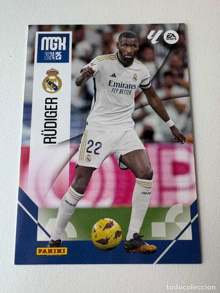 Coleccionismo deportivo: R&uuml;diger Real Madrid 222 Megacracks 2024-25