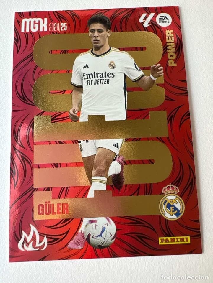 Coleccionismo deportivo: Arda G&uuml;ler Fuego Power Real Madrid P380 Megacracks 2024-25