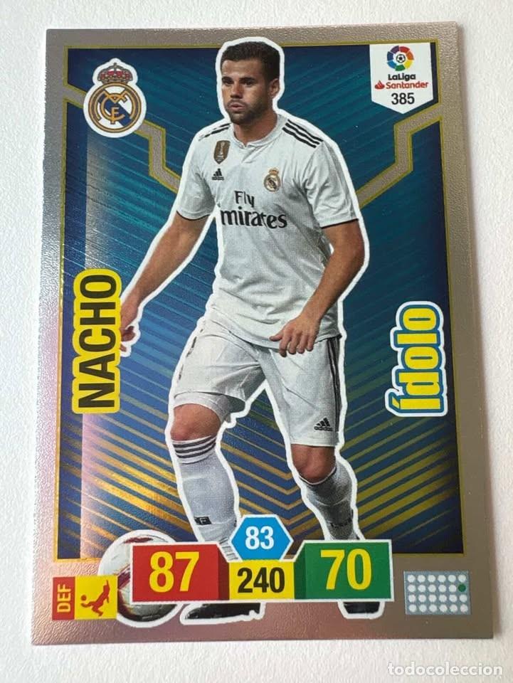 Coleccionismo deportivo: Nacho &Iacute;dolo Real Madrid 385 Megacracks 2018-19