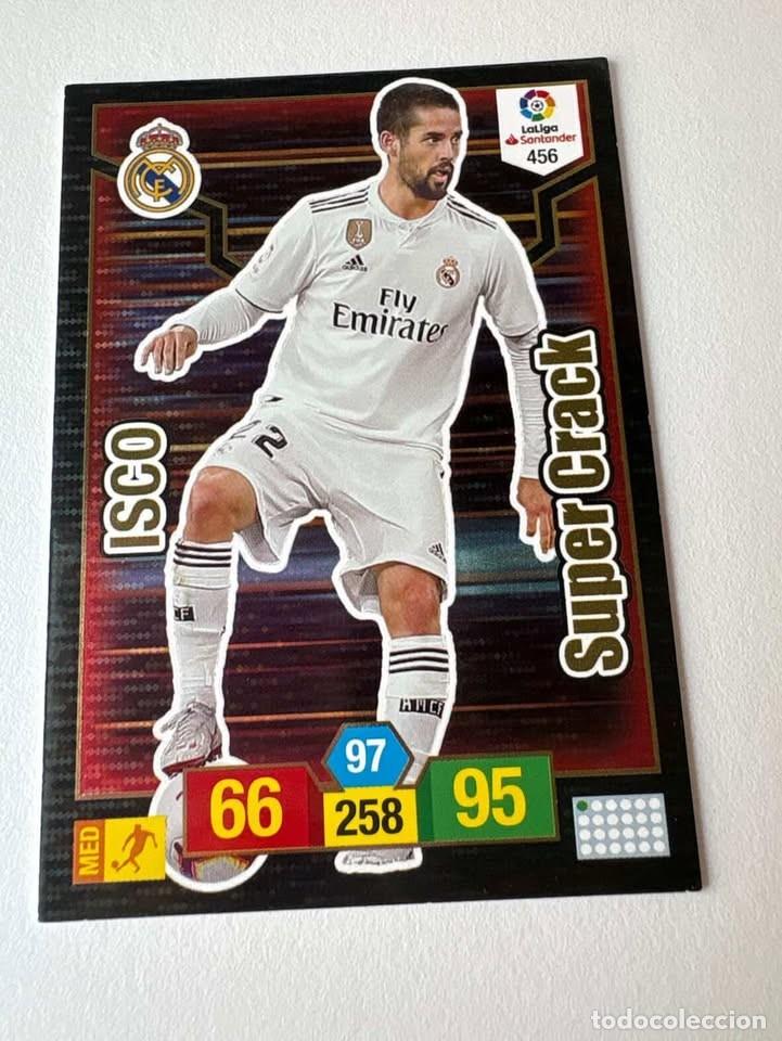 Collectionnisme sportif: Isco Super Crack Real Madrid 456 Adrenalyn 2018-19