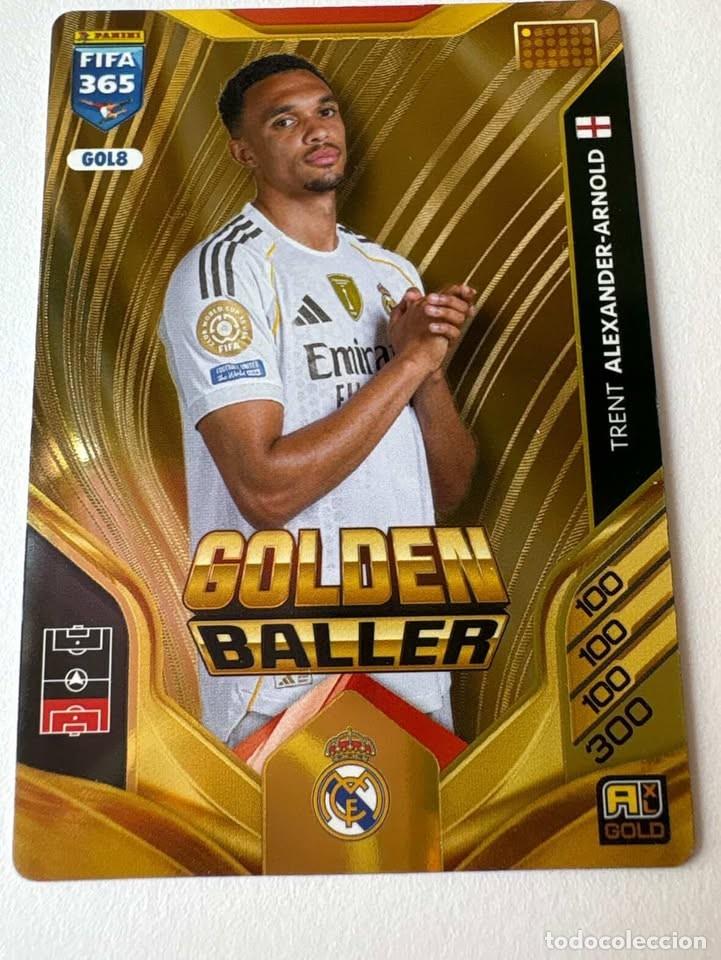Coleccionismo deportivo: Trent-Alexander-Arnold Golden Baller Real Madrid GOL8 FIFA 365