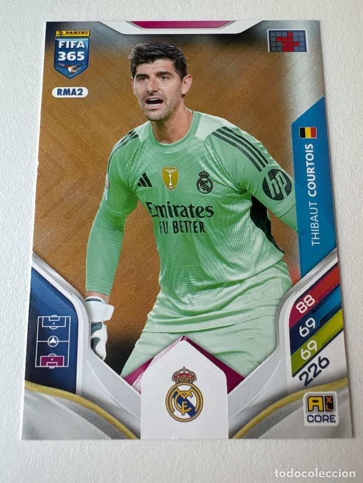 Coleccionismo deportivo: Courtois Real Madrid RMA2 FIFA 365 2025-26