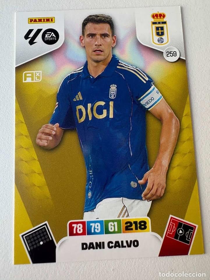 Coleccionismo deportivo: Dani Calvo Oviedo 259 Adrenalyn 2025-26