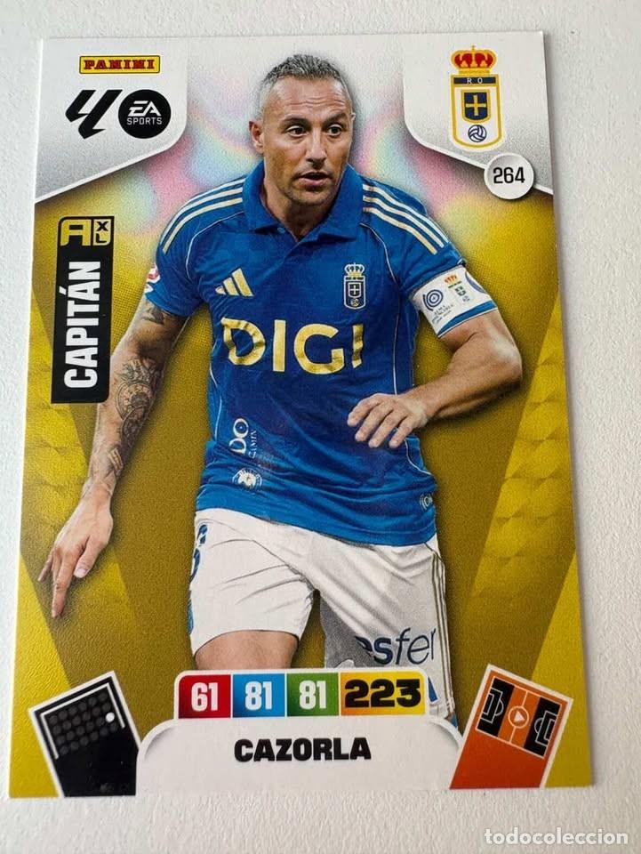 Coleccionismo deportivo: Cazorla Oviedo 264 Adrenalyn 2025-26