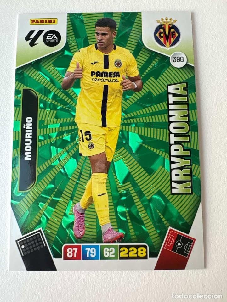 Coleccionismo deportivo: Mouri&ntilde;o Villarreal Kryptonita 396 Adrenalyn 2025-26