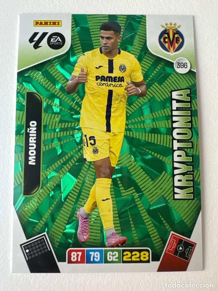 Coleccionismo deportivo: Mouri&ntilde;o Villarreal Kryptonita 396 Adrenalyn 2025-26