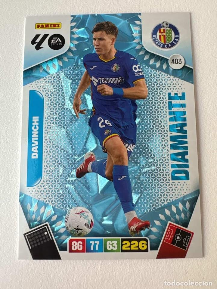 Coleccionismo deportivo: Davinchi Getafe Diamante 403 Adrenalyn 2025-26