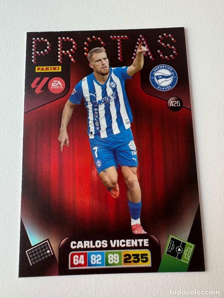 Collectionnisme sportif: Carlos Vicente Alav&eacute;s Protas 425 Adrenalyn 2025-26