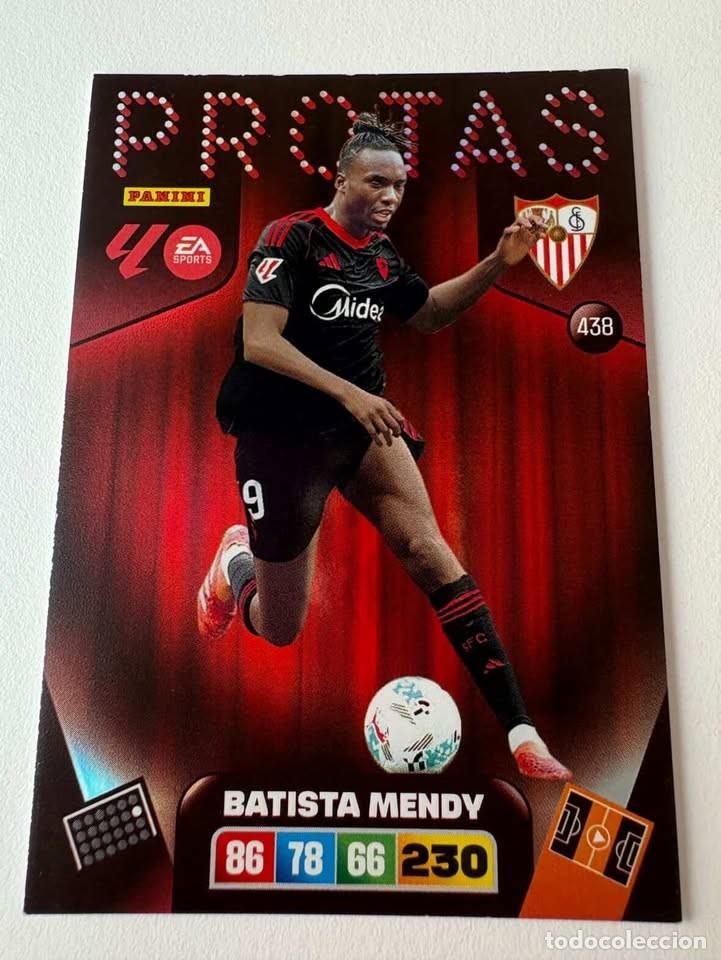 Coleccionismo deportivo: Batista Mendy Sevilla Protas 438 Adrenalyn 2025-26