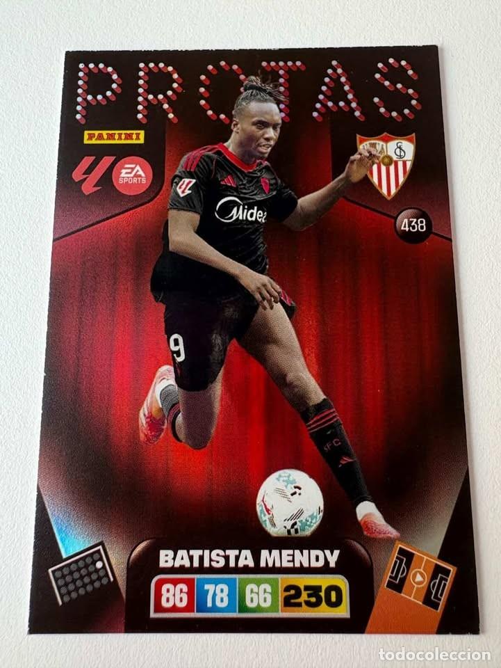Coleccionismo deportivo: Batista Mendy Sevilla Protas 438 Adrenalyn 2025-26