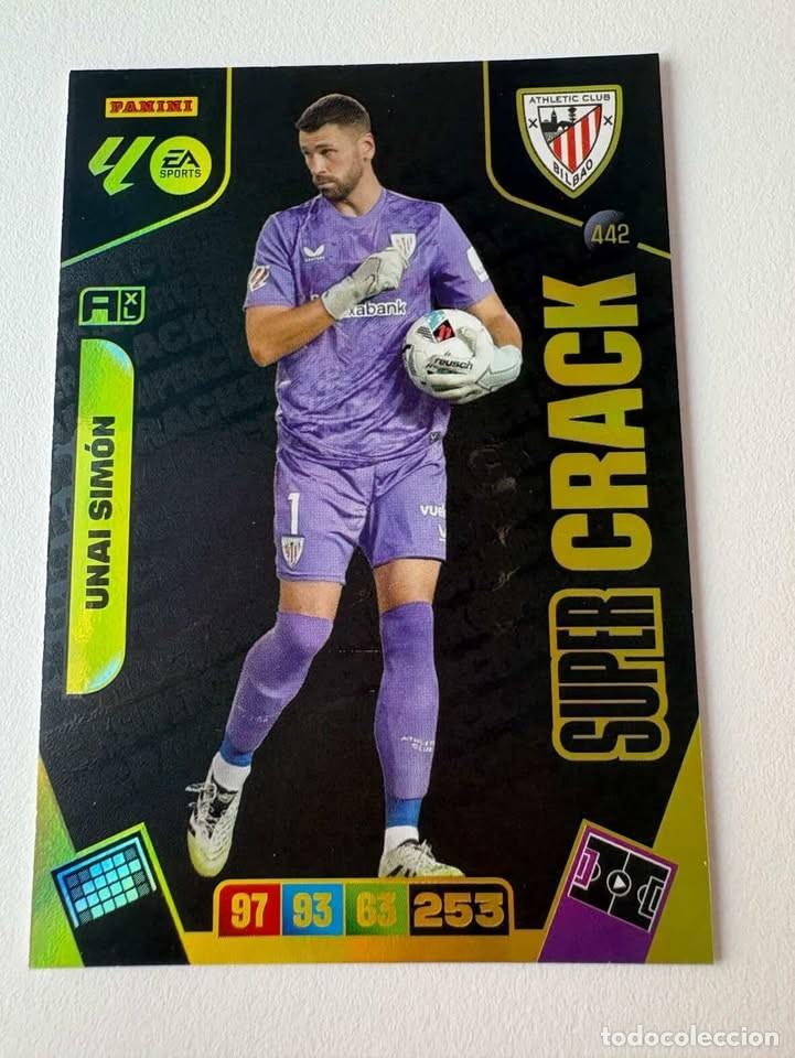 Coleccionismo deportivo: Unai Sim&oacute;n Athletic Club de Bilbao 442 Adrenalyn 2025-26