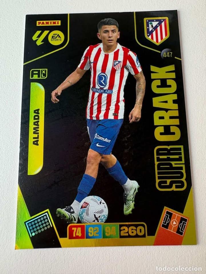 Coleccionismo deportivo: Almada Atl&eacute;tico de Madrid 447 Super Crack Adrenalyn 2025-26