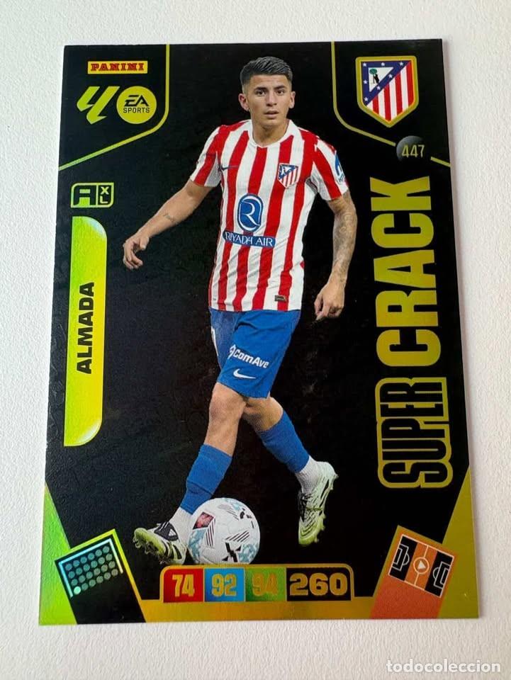 Coleccionismo deportivo: Almada Atl&eacute;tico de Madrid 447 Super Crack Adrenalyn 2025-26
