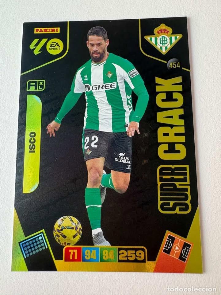 Coleccionismo deportivo: Isco Betis 454 Super Crack Adrenalyn 2025-26