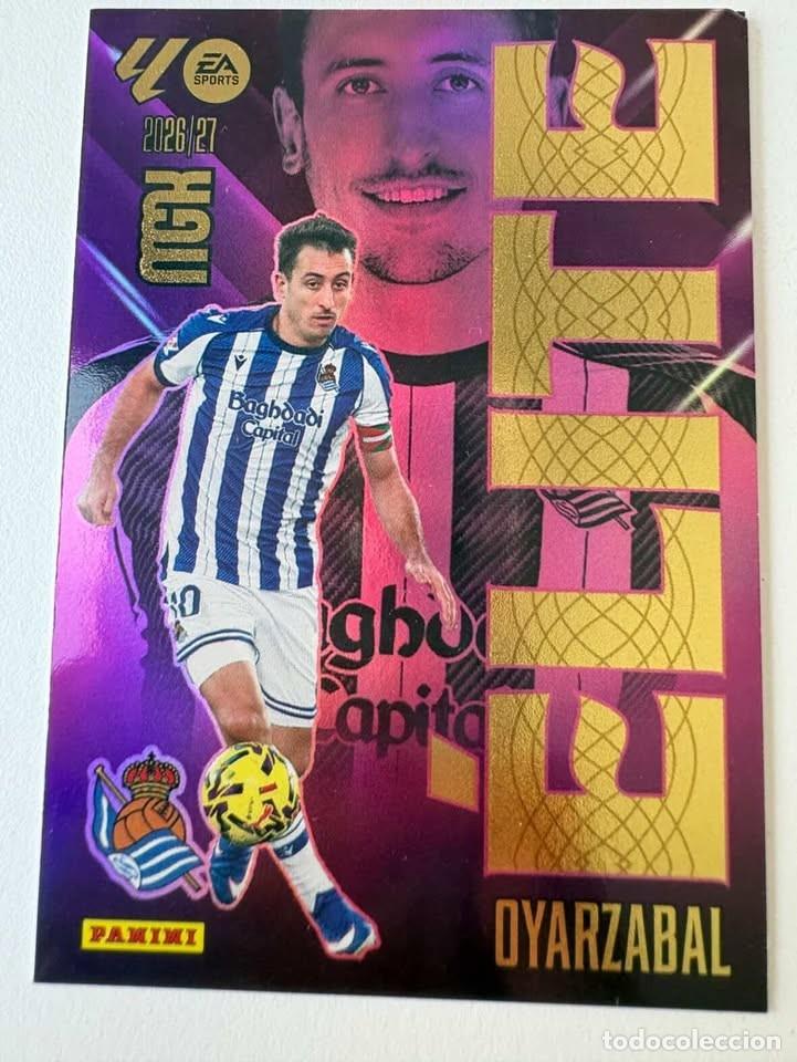 Coleccionismo deportivo: Oyarzabal Real Sociedad &Eacute;lite 13 Megacracks 2026-27
