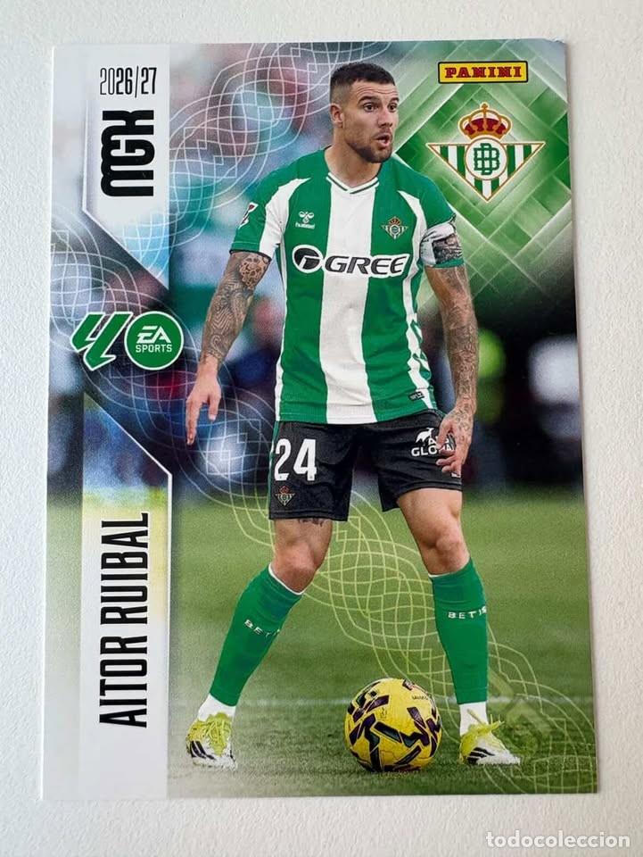 Coleccionismo deportivo: Aitor Rubial Betis 94 Megacracks 2026-27