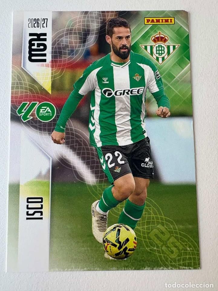 Coleccionismo deportivo: Isco Betis 104 Megacracks 2026-27