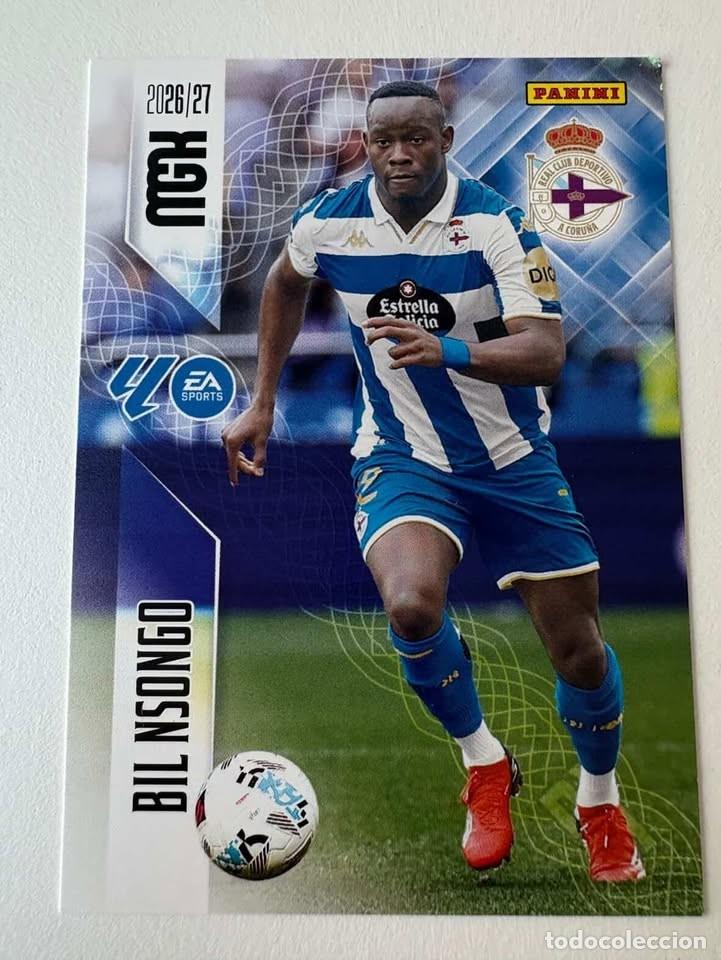 Coleccionismo deportivo: Bil Nsongo Deportivo de La Coru&ntilde;a 144 Megacracks 2026-27