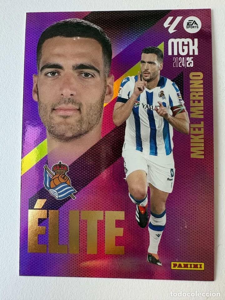 Coleccionismo deportivo: Mikel Merino Real Sociedad &Eacute;lite 9 Megacracks 2024-25