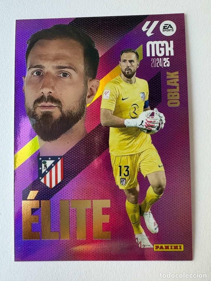 Coleccionismo deportivo: Oblak Atl&eacute;tico de Madrid &Eacute;lite 12 Megacracks 2024-25